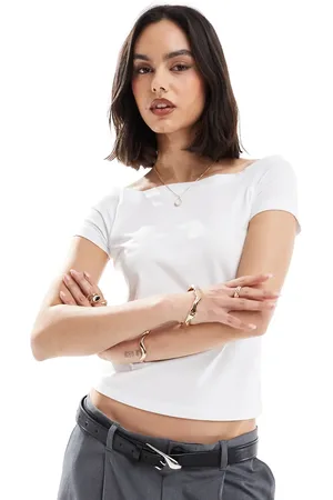 VERO MODA Cap sleeve t-shirt in