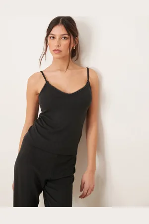 Abercrombie & Fitch Nightwear pointelle cami top co-ord in