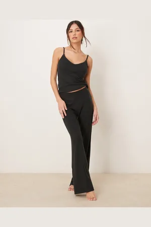 Abercrombie & Fitch Nightwear pointelle trouser co-ord in
