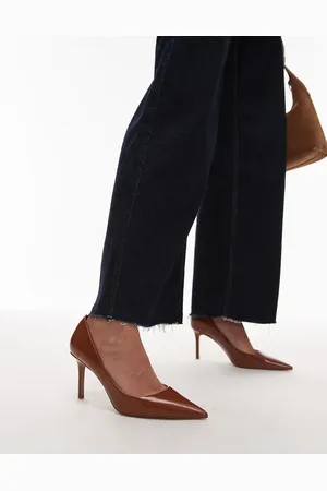 MANGO Side cut heel in