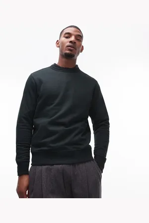MANGO Crew neck sweatshirt in dark