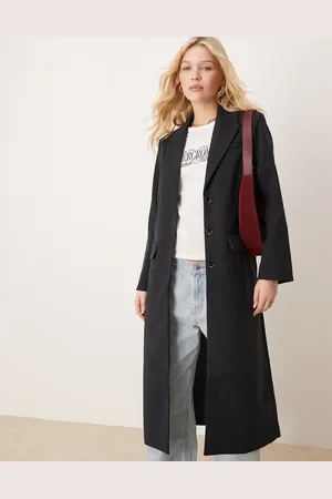 Abercrombie & Fitch Tailored long jacket in