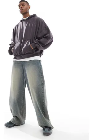 ASOS Extreme oversized sweatshirt in washed