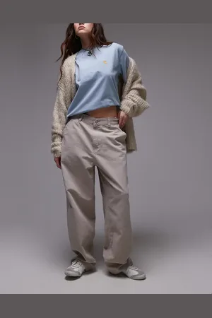 Carhartt Brandon loose fit single knee jeans in dusty beige