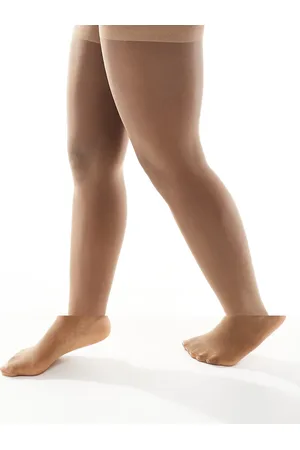 Pieces® 20 denier 2-pack sheer tights in beige