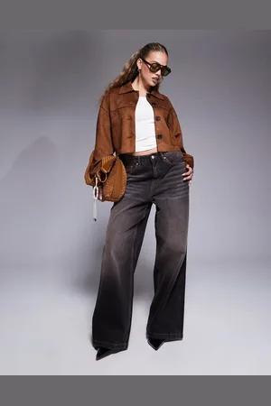 River Island Suedette overshirt in