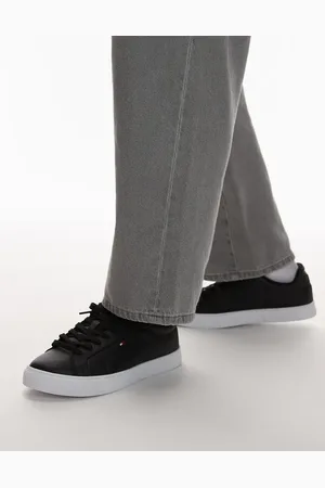 Tommy Hilfiger Icon leather court trainers in