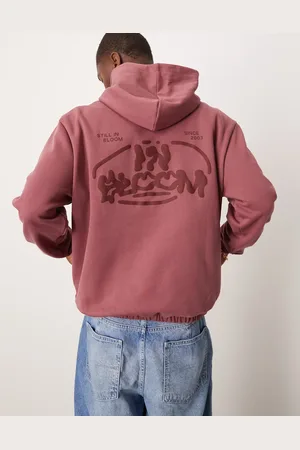 ASOS Oversized hoodie with bubble print in