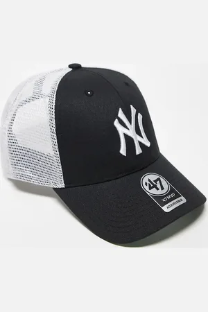 47 Brand NY Yankees contrast clean up trucker cap in