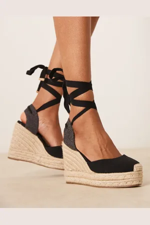 ASOS Tyra closed toe wedges in