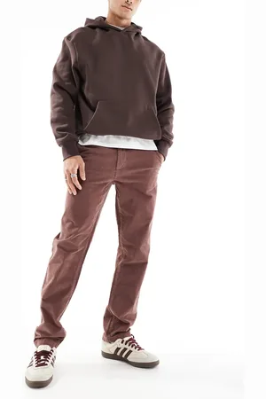 ASOS Slim cord chino in washed