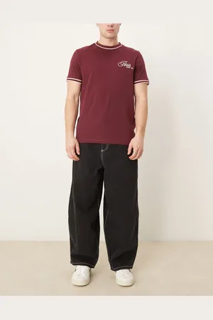 ASOS Oversized baggy in washed with contrast stitch