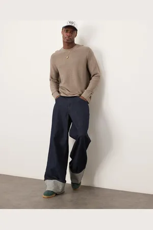 Abercrombie & Fitch Knitted crew neck jumper in