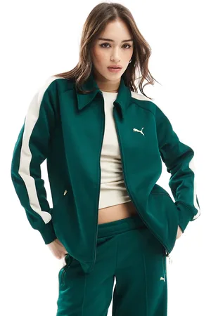 PUMA T7 track jacket co-ord in dark