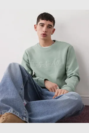 Timberland Hampthon embroidered chest logo sweatshirt in