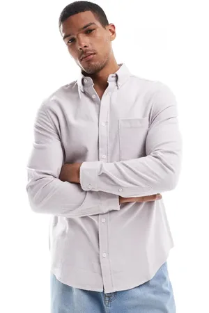 ASOS Brushed oxford regular shirt in