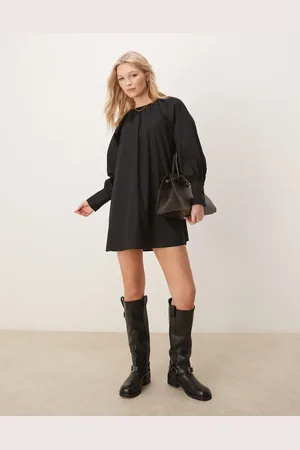 ASOS Deep cuff mini dress in