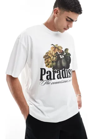 ASOS Oversized t-shirt with fruit graphic in