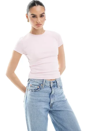 Stradivarius Slim fit short sleeve t-shirt in