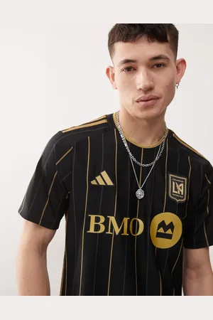 adidas Adidas Football Los Angeles FC home jersey in and gold