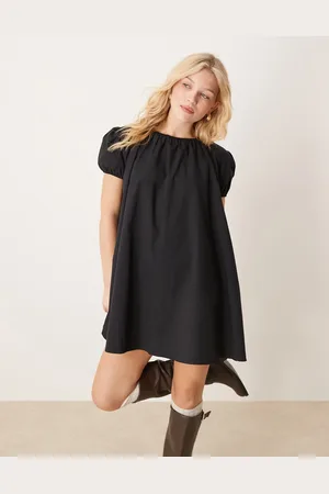 ASOS Puff sleeve baby doll mini dress