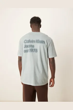 Calvin Klein Logo backprint t-shirt in washed