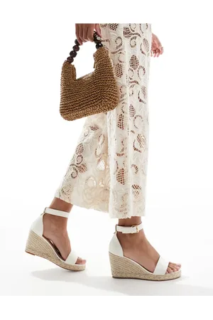 SEQWL Amber wedge heeled espadrilles in
