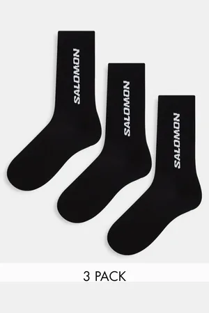 Salomon 3 pack of everyday unisex crew socks in