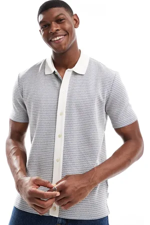 Paul Smith Knitted polo with contrast detail in