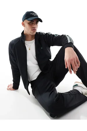Fred Perry Co-ord two colour taped track jacket in