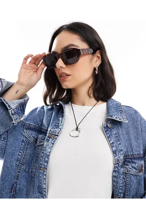 Stradivarius Geometric sunglasses in
