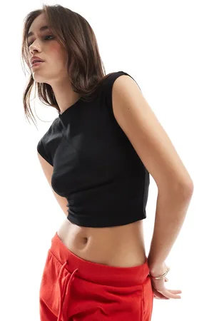 Stradivarius Mini sleeve top in