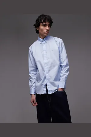 Tommy Hilfiger Flex poplin shirt in light