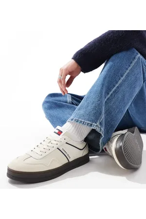 Tommy Hilfiger Greenwich trainers in off and blue