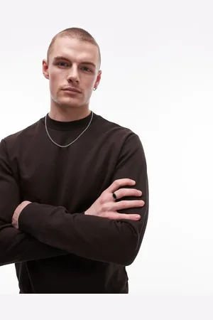 MANGO Crew neck sweatshirt in dark