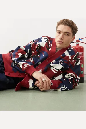 A Bathing Ape Aape By A Bathing Ape universe cardigan in multi