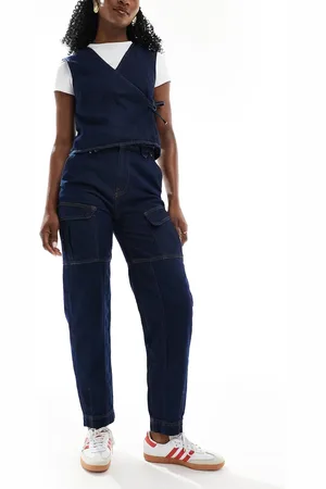 ASOS Tapered utility jean in rinse