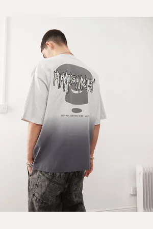 A Bathing Ape Aape By A Bathing Ape logo back print ombre t-shirt in multi
