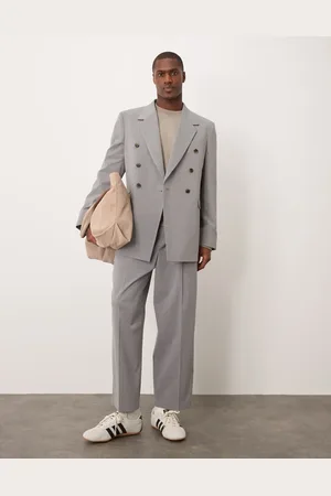 ASOS Balloon suit trousers in pinstripe