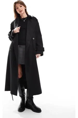 ASOS Longline trench coat in
