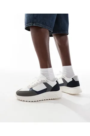 JACK & JONES Runner trainer in white grey