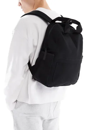ASOS Square canvas backpack in