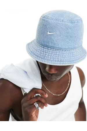 Nike Apex bucket hat in denim