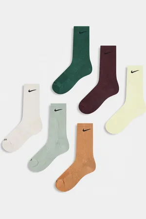 Nike Training Everyday Plus Cushioned 6 pack crew sock in