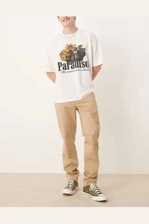 GANT Slim twill chinos in beige