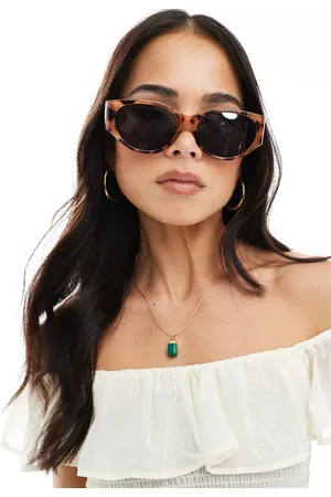 New Look Oversized oval sunglasses in