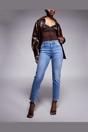 River Island Slim jeans in midwash