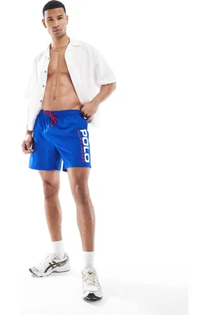 Ralph Lauren Sport capsule Traveler logo swim shorts in royal
