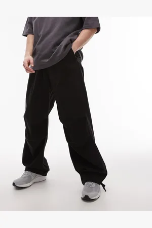 Topman Twill washed trousers in