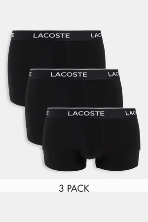 Lacoste 3 pack trunks in